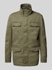 Christian Berg Men Jacke mit Pattentaschen Oliv