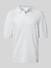 CK Calvin Klein Poloshirt met V-hals Lichtblauw