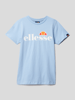 Ellesse T-Shirt mit Label-Print Bleu
