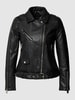 WITHBLACK Jacke in Leder-Optik Black