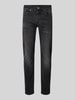 MAC Straight fit jeans in 5-pocketmodel, model 'ARNE PIPE' Zwart