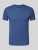 Polo Ralph Lauren T-Shirt mit Label-Stitching Royal