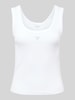 Guess Tanktop mit Label-Detail Weiss