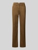 Raphaela By Brax Super Slim Fit Schmale Hose aus Lyocell-Baumwoll-Mix Modell 'LORELLA' Hellbraun