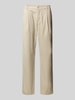 Replay Tapered fit chino met bandplooien, model 'ADHANN' Beige