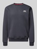 Alpha Industries Sweatshirt met ribboorden Donkerblauw