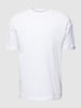 Drykorn T-shirt met extra brede schouders, model 'THILO' Wit