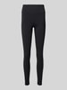 adidas Originals Legginsy o kroju skinny fit z paskami w kontrastowym kolorze Czarny