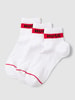 HUGO CLASSIFICATION Socken mit Label-Print im 3er-Pack Weiss