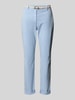 Tom Tailor Slim Fit Chino mit Gürtel Hellblau