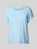 Only Comfort Fit T-Shirt aus Viskose-Mix Modell 'MOSTER' Hellblau