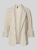 Vero Moda Loose Fit Kurzblazer aus Viskose-Leinen-Mix Modell 'JESMILO' Beige