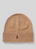 Polo Ralph Lauren Beanie aus Kaschmir mit Label-Stitching Beige