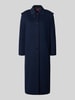Weekend Max Mara Regular Fit Mantel aus Woll-Mix Modell 'GESSATI' Dunkelblau