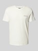Tommy Jeans Regular Fit T-Shirt aus reiner Baumwolle Offwhite