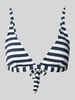 Barts Bikinitop in triangelmodel, model 'YADBOR' Marineblauw