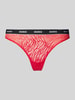 HUGO String in semi-transparant design Rood