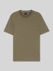 BOSS Regular Fit T-Shirt aus reiner Baumwolle Modell 'THOMPSON' Schlamm