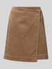 OPUS Minirok met wikkellook model 'D-ROCK' Taupe