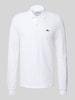 Lacoste Regular Fit Poloshirt aus reiner Baumwolle Weiss