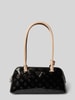 Guess Handtasche mit Label-Applikation Modell 'ARNELA' Black