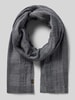 camel active Schal aus reiner Baumwolle mit Label-Detail Marine