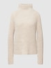 Drykorn Gebreide pullover met opstaande kraag, model 'Arwen' Beige gemêleerd