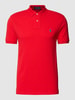 Polo Ralph Lauren Poloshirt mit Label-Stitching und Regular Fit Rot