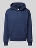 CHAMPION Hoodie met logopatch Marineblauw