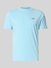 BOSS Green Regular Fit T-Shirt aus Baumwoll-Mix Modell 'TEE' Hellblau