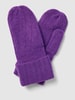 ICHI Handschoenen in gebreide look, model 'AIVO' Lila