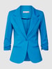 Fransa Blazer mit Raffungen Modell 'ZABLAZER' Royalblau