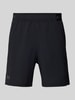 Under Armour Korte regular fit broek met elastische band met label, model 'Vanish' Zwart