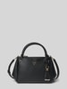 Guess Satchel Bag mit Label-Applikation Modell 'TALENT' Black