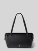 HUGO Handtas met handvat in leerlook model 'Meelo_Duffle' Zwart