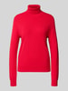 Christian Berg Woman Longsleeve mit Rollkragen Rot
