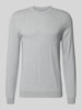 MCNEAL Gebreide pullover met kasjmier Middengrijs gemêleerd