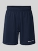 CHAMPION Relaxed Fit Shorts mit Label-Stitching Modell 'ICONS' Marine