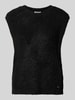 MORE & MORE Spencer met ronde hals Zwart