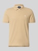 MCNEAL koszulka polo o kroju regular fit z wyhaftowanym logo Ziemisty brązowy