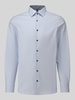 OLYMP Level 5 Body Fit Businesshemd aus Baumwoll-Mix Bleu