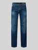 MCNEAL Regular Fit Jeans mit Eingrifftaschen Aqua