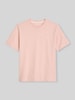 Marc O'Polo Regular Fit T-Shirt aus reiner Baumwolle Rose