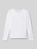 Polo Ralph Lauren Teens Longsleeve mit Logo-Stitching Weiss