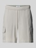 Only & Sons Relaxed fit korte cargobroek met steekzakken, model 'CAM' Lichtgrijs