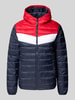 Jack & Jones Gewatteerd jack met ritssluiting Donkerblauw