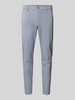 Only & Sons Slim fit stoffen broek met riemlussen, model 'MARK' Zilver