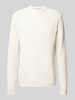 Casual Friday Gebreide pullover met structuurmotief, model 'Karl' Beige