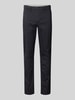 Tommy Hilfiger Slim fit chino van katoenmix, model 'BLEECKER' Marineblauw