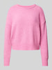 Only Loose Fit Strickpullover mit weichem Garn Modell 'TERESA' Pink